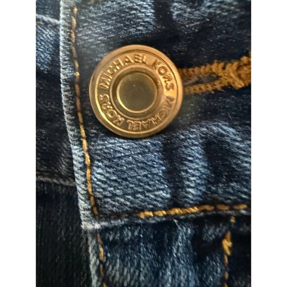 Michael Kors Jeans Women Size 6 Blue Denim Stretch 5 Pockets High Waisted Preppy - Picture 4 of 11